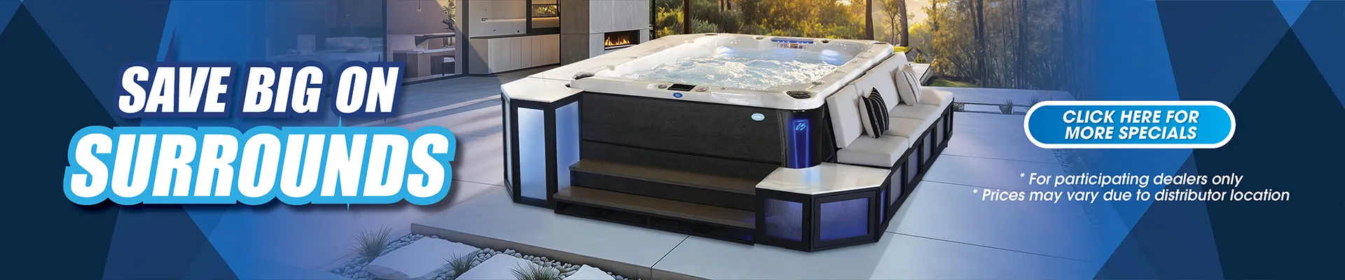 Calspas hot tub being used in a family setting - Southfield